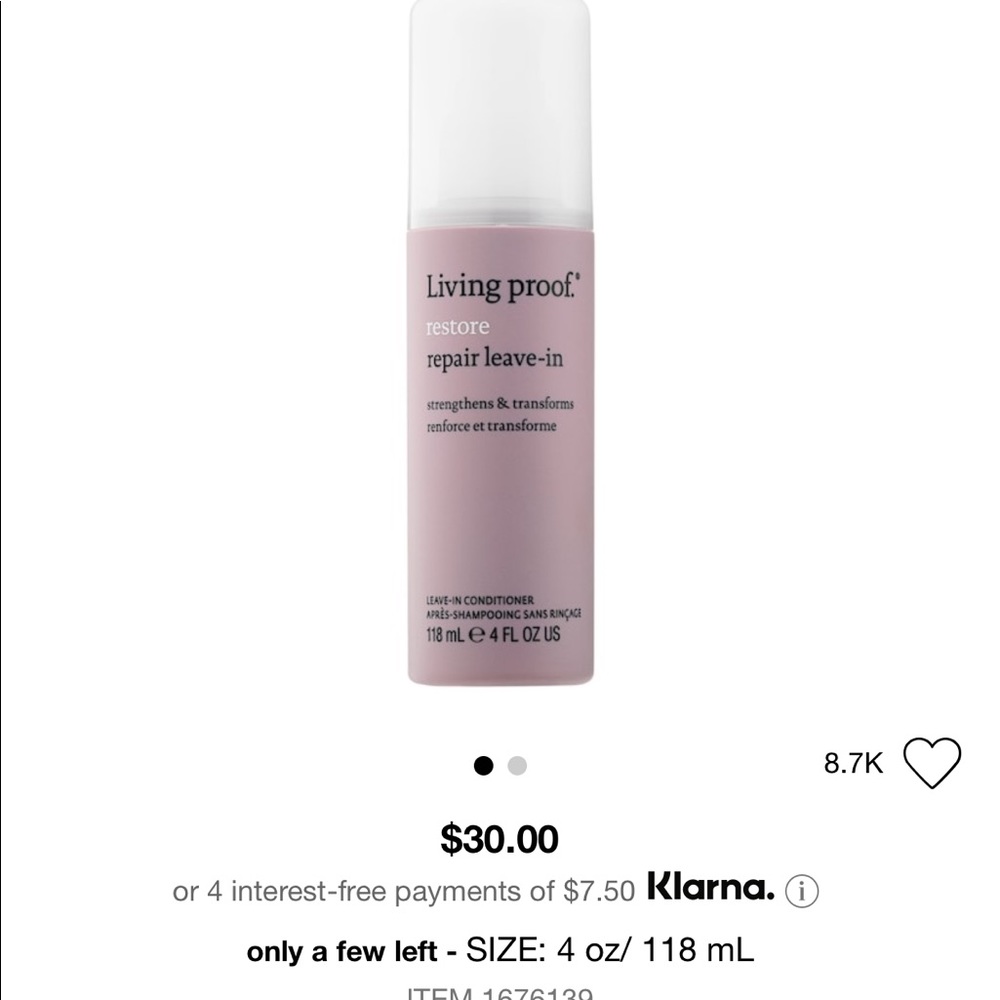 Living proof hair conditioner